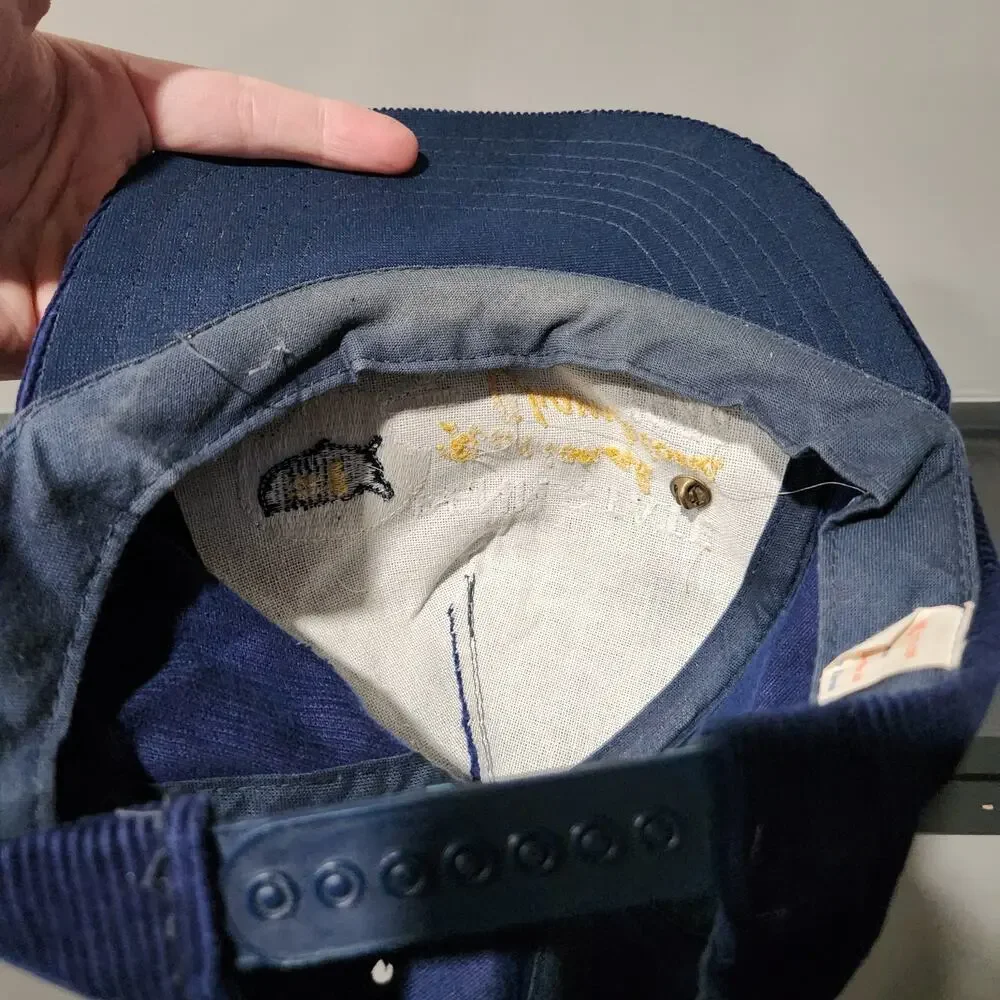 VTG 80s‎ Penn State National Champions 1986 Football Corduroy Snapback Hat Cap